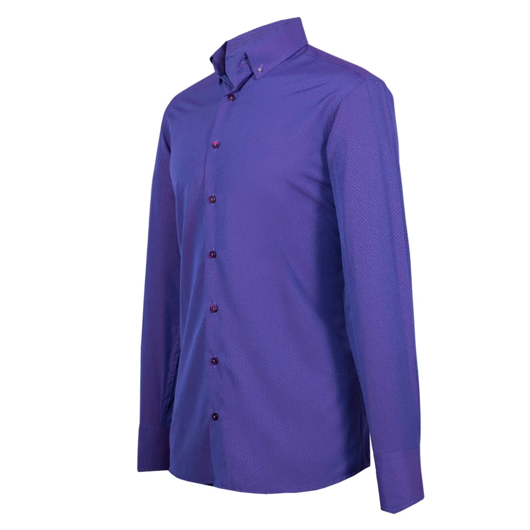 Camisa morada clasica