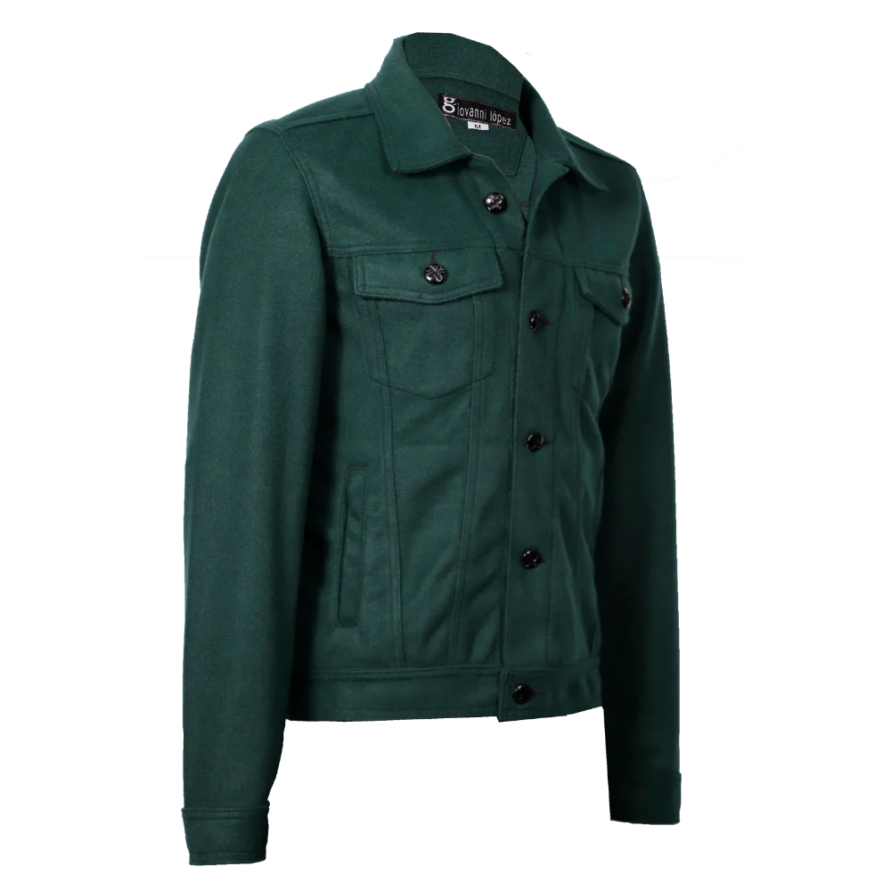 Chaqueta clásica de Paño Verde 1