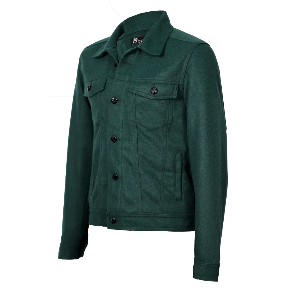 Chaqueta clásica de Paño Verde 2